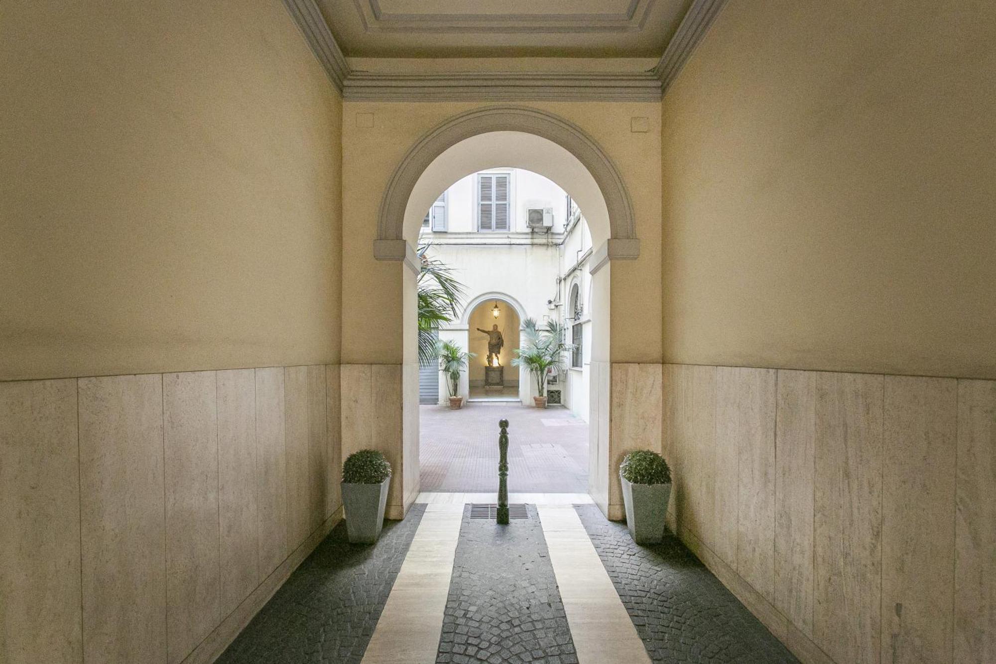 Attico Nel Cuore Di Roma Con Box Privato Per Auto 외부 사진